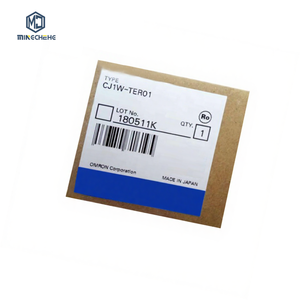 Plaque de protection de terminal PLC CJ1W-TERO1 de haute qualité, support d'extension PLC, capuchon d'extrémité, en stock - Product Image 1