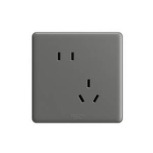 Interruptores y Tomas de Corriente Delixi 16A para Hogar, Panel Gris, Tipo 86 815, Empotrados en Pared, Cuatro Orificios, Una Sola Pieza, Cinco Orificios, Tres Orificios, Nivel IP66, CN - Product Image 1