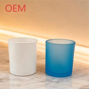 Nuovo Arrivo: Grande Portacandele in Vetro Satinato con Coperchio in Bambù, Ecologico e Resistente al Calore, Decorazione per la Casa, Spedizione Rapida - Product Image 2