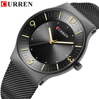 Montre à quartz pour femme CURREN 8304, bracelet en maille Vive, étanche, petite, minimaliste, décontractée