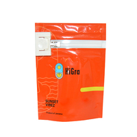 Sac refermable comestible debout compostable brillant Jungle Boys Mylar Sacs d'emballage résistants aux enfants anti-odeurs à fermeture éclair
