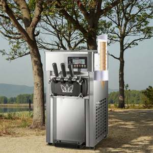 Vevor Machine à crème glacée automatique en acier inoxydable Nouvelle technologie pour crème glacée à l'eau de lait frais - Product Image 6