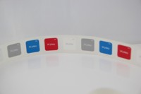 Autocollant d'étiquette d'étiquette NFC NFC 213/NFC 215/NFC 216 avec application/site Web/codé QR