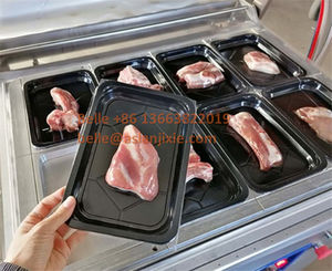 เครื่องบรรจุภัณฑ์สุญญากาศแบบสกินแพ็คสำหรับอาหารสดปรุงสุก ถาดใส่อาหารประเภทฟอยแกรส รุ่น CE - Product Image 6