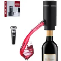 Aérateur Distributeur et Conservateur de Vin Instantané Rechargeable et Personnalisable, Carafe Verseuse Électrique Innovante