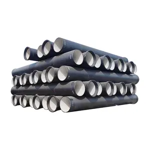 ISO 2531 K9 K8 ống sắt dễ uốn tube150mm dn600mm Đen Stanton ống sắt dễ uốn 4 "200mm