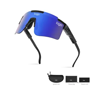 무료 샘플 낚시 선글라스 스포츠 사이클링 선글라스 Tr90 프레임 방풍 선글라스 달리기 야구 골프 운전