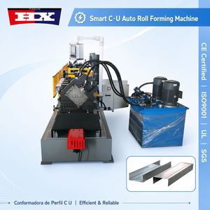 Máquina Perfiladora Industrial de <span class=keywords><strong>Perfiles</strong></span> en C de Acero, Cambio Automático, Fabricación Directa, Personalización, Servicio Postventa - Product Image 5