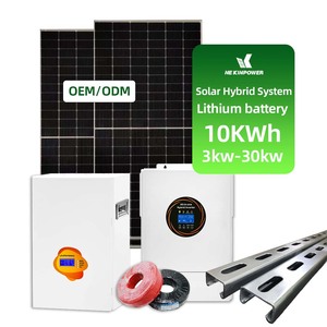 Sistema de Energía Solar Híbrido de 5-30KW con Almacenamiento de Batería de 5-100KWh, Controlador MPPT, Kit Completo para el Hogar - Product Image 4
