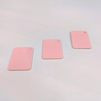 Lembaran Akrilik Profesional OLIDA Berkualitas Tinggi Ramah Lingkungan 8mm Permukaan Mengkilap Warna Pink Ukuran Potong 4ft*8ft PMMA untuk Papan Reklame
