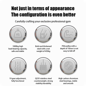 Phòng tập thể dục đa chức năng huấn luyện viên <span class=keywords><strong>Smith</strong></span> máy tập thể dục - Product Image 3