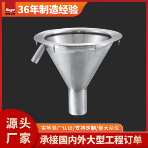 Coolge Lavabo Mural Rond en Acier Inoxydable 304 Finition Brossée Facile à Nettoyer pour Salle de Bain - Product Image 5