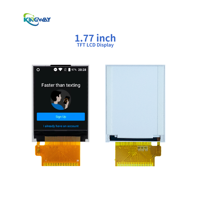 1.77 Inch 1.8 Inch square Mcu Tft Lcd Panel Mini Display Normally White Module with Touch Screen