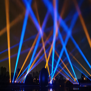 ไฟหัวเคลื่อนที่แบบลำแสง LED 300W พร้อมเอฟเฟกต์ RGBW สำหรับแสงเวทีและงานอีเวนต์ระดับมืออาชีพ - Product Image 1