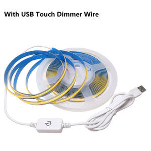 1M 2M 3M 5V COB LED 스트립 라이트 (<span class=keywords><strong>2</strong></span> 핀/USB/배터리 박스/스위치/터치 디머/핸드 스윕/PIR 모션 센서 케이블 포함) - Product Image 4