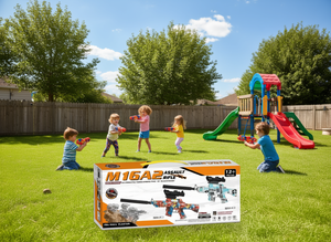 Pistolet à gel électrique King Arms M16A2 150-200fps, jouet à piles pour garçons de 14 ans et plus - Product Image 2