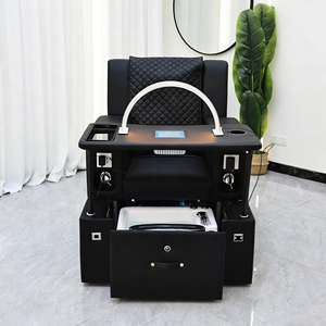 Chaise de pédicure spa moderne de luxe 2026, très vendue, pour salon de beauté des ongles, avec éclairage LED et massage des pieds - Product Image 5