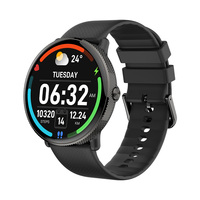 Montre connectée TKYUAN pour hommes et femmes, écran AMOLED 1,43 pouce, tracker d'activité, fréquence cardiaque PPG, oxygène sanguin, étanche IP68, montre de sport
