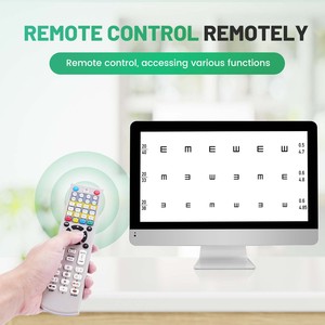 21.5 inch LCD kỹ thuật số thị giác Acuity biểu đồ tầm nhìn quang học thử nghiệm màn hình kiểm tra mắt optotype hiển thị nhãn khoa Thi - Product Image 4