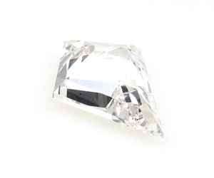 Anillo de compromiso con colgante de diamante de corte único tipo cometa de 1.09 CT, 9.4x6.8mm, cultivado en laboratorio, certificado IGI - Product Image 2