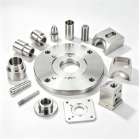 Pièces usinées industrielles CNC personnalisées, acier inoxydable, usinage CNC, alliage d'aluminium, pièces métalliques, 5 axes