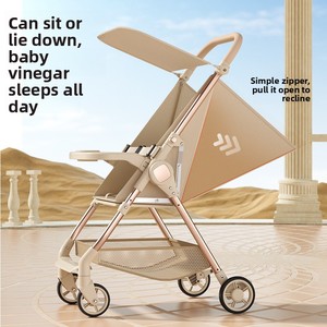 <span class=keywords><strong>Cochecito</strong></span> de Bebé Compacto de Viaje con Marco de Metal Ligero, Plegable con un Clic, Opciones de Asiento Reclinable para Bebés de 6+ Meses - Product Image 5