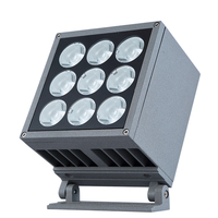 Lámpara de proyección redonda para árbol de Navidad, DMX, RGB, 6W, 12W, 24W, 36W, IP65, nueva