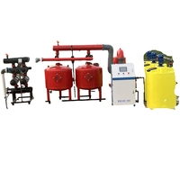 Système d'irrigation goutte à goutte intégré avec filtre centrifuge en acier économe en eau et auto-nettoyant pour eau et engrais