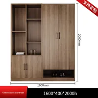 Ensemble de meubles de chambre d'hôtel de luxe, design moderne, écologique, en bois massif, pour appartement