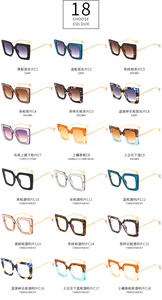 Occhiali da Sole Oversize Quadrati alla Moda, Occhiali di Lusso con Perle, Occhiali da Trucco, Montatura Ottica, Occhiali da Sole per Donne - Product Image 5