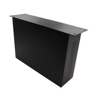 Boîtier de serveur industriel en tôle, châssis métallique pour ordinateur, armoire réseau 3U 19 pouces à montage en rack, boîtier métallique