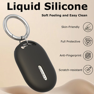 Étui en silicone étanche anti-perte pour <span class=keywords><strong>Xiaomi</strong></span> Tag, compatible avec les enfants, idéal pour localisateur porte-clés respectueux de la peau - Offre Spéciale - Product Image 3