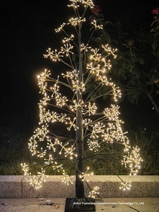 Luces Decorativas RGB de 36V para Centros Comerciales, Bodas, Casas Nuevas, con Degradado de Color, Tipo Fuegos Artificiales, para Árboles de Navidad - Product Image 6