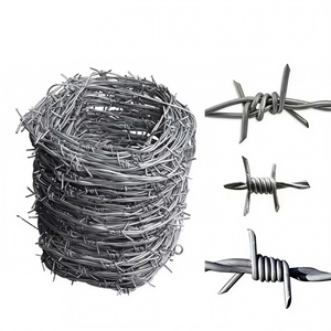 <span class=keywords><strong>Fil</strong></span> barbelé galvanisé anti-escalade <span class=keywords><strong>de</strong></span> haute qualité 2 mm, 1,8 mm, certifié CE <span class=keywords><strong>pour</strong></span> murs <span class=keywords><strong>de</strong></span> sécurité agricoles - Product Image 2