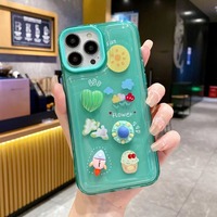 Usine En Gros Anime TPU De Luxe Mobile Téléphone Cas Antichoc Protecteur pour iPhone 12 13 14 15 16 17 Pro Max En Gros