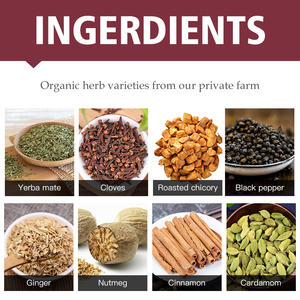 Mezcla de Especias OEM Chai para Aumentar la Energía, <span class=keywords><strong>Jengibre</strong></span>, Canela, Clavo, Mezcla de Yerba <span class=keywords><strong>Mate</strong></span>, Té Chai - Product Image 4