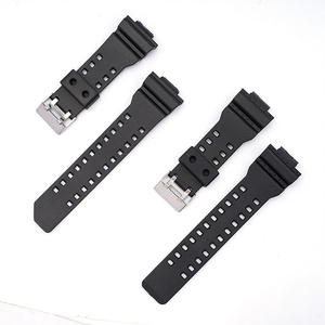 Bracelet de montre en caoutchouc dépoli de remplacement de haute qualité pour hommes, compatible avec les modèles <span class=keywords><strong>Casio</strong></span> GA-<span class=keywords><strong>100</strong></span>, GLS-<span class=keywords><strong>100</strong></span>, <span class=keywords><strong>GD</strong></span>-120 (vente en gros) - Product Image 5