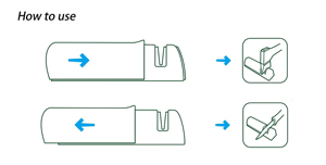 Mini affilacoltelli da esterno di sicurezza per affilare le ascia multi affilacoltelli - Product Image 5