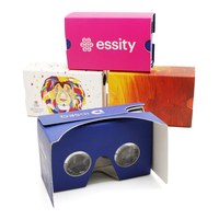Casque de réalité virtuelle en carton - Lunettes VR - Logo/motif personnalisé pour une expérience vidéo 3D