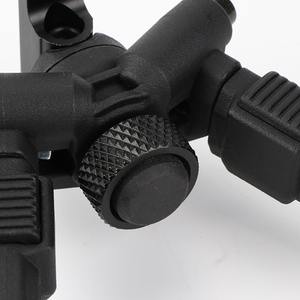 Bipod de support tactique télescopique extérieur avec support extensible rotatif à <span class=keywords><strong>360</strong></span> degrés pour accessoires de chasse - Product Image 2