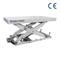 Élévateur à ciseaux électrique de élévateur électrique portable professionnel 3KW pour le bois, élévateur de jambe de force pour usine de fabrication