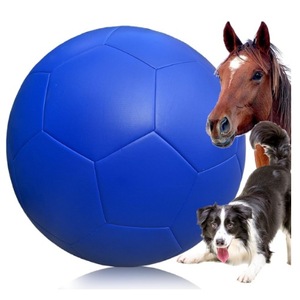 Látigos de entrenamiento de caballos, pelota de pastoreo antiráfaga para caballos y perros, juguete perfecto para ejercicio y diversión - Product Image 1