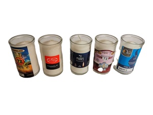 Originale della fabbrica zodiaco 7 giorno candele candela gialla all'ingrosso santeria di vetro prezzo Produttore Fornitore - Product Image 2