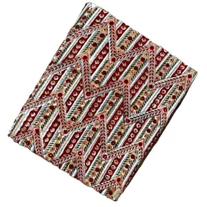 Vente en gros de tissu en coton à bas prix personnalisé pour couvre-lit matelassé du fabricant et fournisseur indien