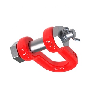 Grillete de perno tipo D Shenli Rigging G80/grillete de 32mm
