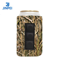 Manchon isotherme magnétique en néoprène de 12 oz pour canette, à sublimation, pour montage sur réfrigérateur, idéal pour bière, barbecue, plage, vente en gros