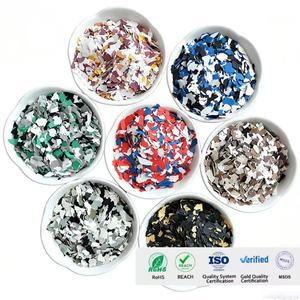 Recubrimiento de Piso con Escamas de Epoxi Muscovita Multicolor Personalizadas, Servicio OEM, Antideslizante, Decorativo, con Virutas de Resina de Vinilo, Muestra Gratuita - Product Image 2