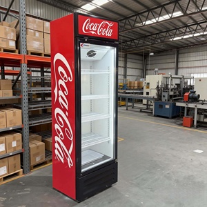 Équipement de réfrigération commercial à porte vitrée : refroidisseur de boissons, congélateur à glace et congélateur de présentation profond - Product Image 1