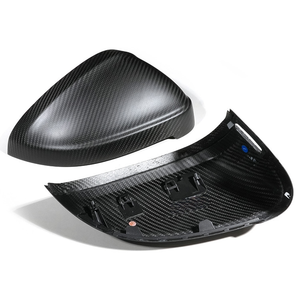 Carcasa <span class=keywords><strong>de</strong></span> Espejo Retrovisor <span class=keywords><strong>de</strong></span> Fibra <span class=keywords><strong>de</strong></span> Carbono Seca <span class=keywords><strong>de</strong></span> Alta Calidad, Espejo Lateral para Automóvil, Compatible con Audi A4 S4 RS4 A5 S5 RS5 B9 - Product Image 2