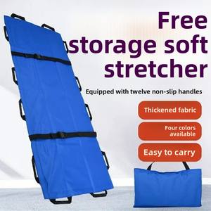 Camilla de transporte portátil con 12 asas de goma y bolsa de transporte Camilla para perros Camilla Paciente Animal Mover para emergencia - Product Image 6